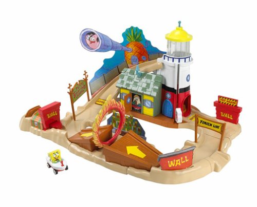 SpongeBob: Matchbox Talking SpongeBob Boating School Playset
