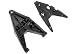 Traxxas 8533 Lower Left Suspension Arm, Black