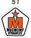 《M/MUGWUMP》アメリカンminiステッカー/防水加工☆アメ雑シール通販☆
