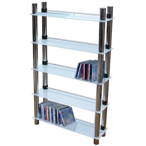 MATRIX - CD/DVD Regal aus Glas