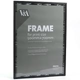 V&A ''Box'' Mini Picture Frame (50 x 70cm) (Black)||EVAEX