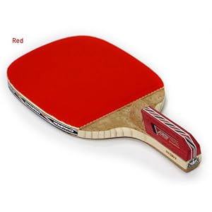 Champion 530 V Japanese Penhold Ping Pong Racket - Red Handle