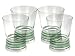 Fiesta Sea Mist 44 11-Ounce Cantina Double Old Fashioned Glasses, Set of 4