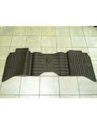 Automotive Parts and Accessories: Dodge Ram 2011-2012 Crew Cab Bark Brown Rear Slush Mat Mopar OEM - MOPAR