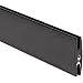 Carlisle Six*Star 669603 Polyurethane Ridge Channel 6', Black
