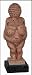 Venus of Willendorf Statue on marble base Museum Reproduction