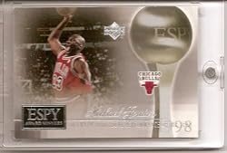 2005 /06 Upper Deck ESPN Michael Jordan "ESPY Award Winners" Basketball Card - Mint Condition- Shipped In Protective Screwdown Case !