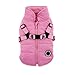 Puppia Authentic Mountaineer II Winter Vest, Large, Pink