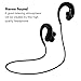 Bluetooth Headphones, Grandbeing® Bluetooth V4.1 Wireless Stereo Sweat-proof Sports / Gym / Runing Headphone Earbuds with Mic for iPhone 6s iPhone 6s Plus and Android Phones, Black