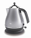 Delonghi KBO3001/H Icona Silver 3kW Cordless Jug Kettle