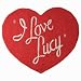 I Love Lucy Lucille Ball TV Show Heart Shaped Logo Floor RUG New Gift