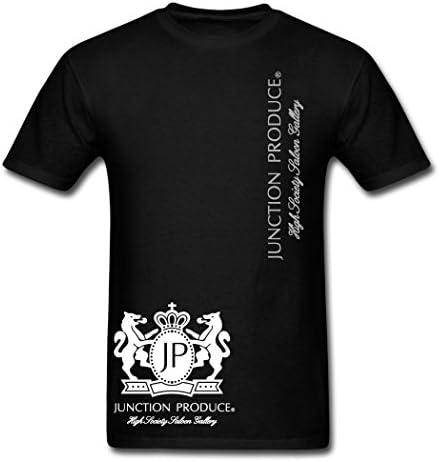 Junction Produce Men's MPova Black T-Shirts L