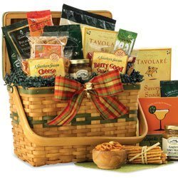 All Savory Gourmet Food and Snack Picnic Hamper Gift Basket