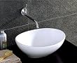 oblong sinks bathroom