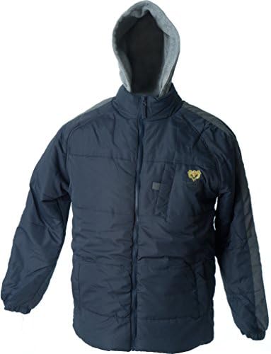 Lion Force Men's Lion Force Mid Weight Jacket With Knit Hood L Navy