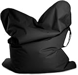 Indoor Outdoor Sitz Sack My Bag Scuba mit Griff schwarz 130x170cm