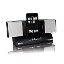 Macally FLEXTUNE Flexible Stereo Speakers/Charger for iPod (Black)