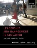 Leadership and Management in Education: Cultures, Change, and Context