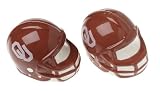 Arthur Court University of Oklahoma Collegiate Football Helmet Salt and Pepper Set