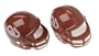 Arthur Court University of Oklahoma Collegiate Football Helmet Salt and Pepper Set
