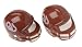 Arthur Court University of Oklahoma Collegiate Football Helmet Salt and Pepper Set