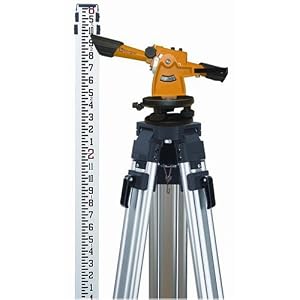 CST Berger 54-200K 20X Transit Level Package with Tripod, Rod, and Carrying Case by Berger Instruments