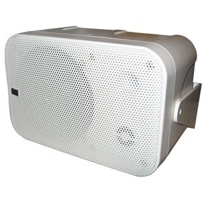 Poly-Planar B0X 200W White Waterproof Full Size Box Speakers Pair On Sale