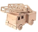 Home Depot Wooden Vehicle Model Kit: Fire Engine