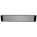 Produkt-Bild: ah 19" Parts 87222VR U-Entl&uuml;ftungsblende 2 HE Stahl