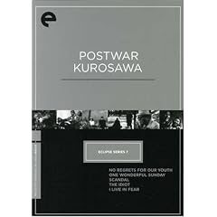 Eclipse Series 7 - Post-War Kurosawa Box - Eclipse from Criterion (No Regrets for Our Youth,... by 
