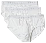 HUGO BOSS Men's Bodywear Black 3-Pack Traditional Brief
