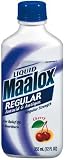 Search : Liquid Maalox, Regular Strength, Antacid & Antigas, Cherry, 12-Ounce (355 ml) (Pack of 4)
