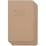 Northbooks Notebook / Journal (5 Pack), 96 College Ruled Pages, Acid Free Sheets, 5x8 | Made In The USA