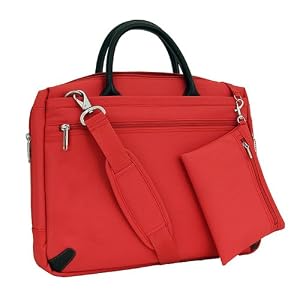 Sumdex She Rules 15.4" Laptop Carrying Case - Cranberry