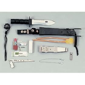 Deluxe ''Adventurer'' Survival Kit Knife by Rothco