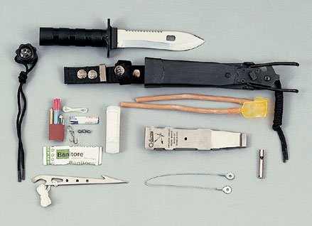 Rothco Deluxe Adventurer Survival Kit Knife