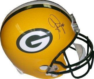 Greg Jennings signed Green Bay Packers Full Size Replica Helmet - Autographed NFL Helmets