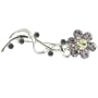 Vintage Daisy Twirl Birthstones Jewelry Brooch Gifts