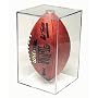 NFL - NCAA BallQube Football Holder Sports Memooriabilia Display Case