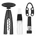 Coffret à vin avec accessoires (Aérateur à vin, Pompe à vide, tire-bouchon, Coupe Capsule)