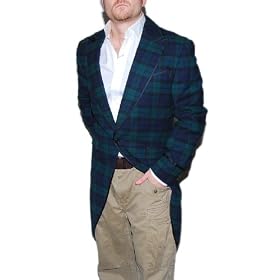 Polo Ralph Lauren RRL Mens Tartan Plaid Jacket Coat Green Navy