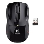 V450 Nano コードレス レーザーマウス ブラック V450-NBK