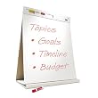 Tabletop Easel Pad, Super Sticky, 20 Sheets, 20"x23", White