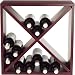 New - Wine Enthusiast Compact Cellar Cube Wine Rack - 640 24 04