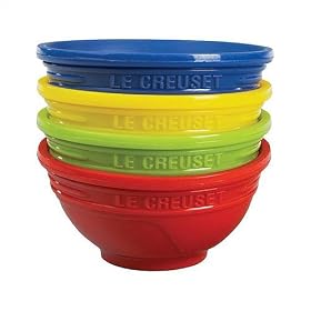 Le Creuset Citrus Pinch Bowls Set of 4 by Le Creuset