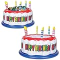 Inflatable Birthday Cake Cooler (1/pkg)