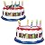 Inflatable Birthday Cake Cooler (1/pkg)