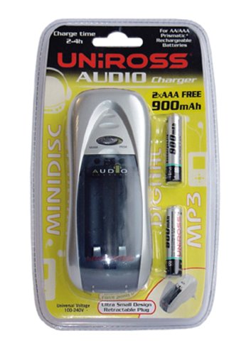 Buy Uniross Audio MP3 Charger + 2 AAA 900mAH Batteries online at Discounted New and Used prices. Delivered to your door with Off-The-Bookshelf.