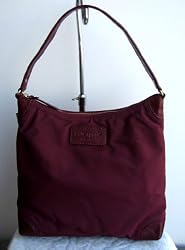 Kate Spade Pembroke Mia Shoulder Bag Tote Mahogany Wine