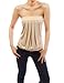 PattyBoutik Women's Pleated Tube Top